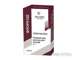 Флоразід пор. д/р-ну д/ін. 1 г фл. №1