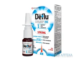 Дефлю Сільвер Ніс Стронг спрей наз. по 15 мл у флак. з помп.-розпил.