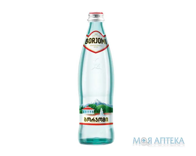 Мінеральна вода Боржомі 0,33 л