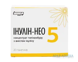 Інулін-Нео 5 порошок 6 г саше №20 зі смаком апельсина