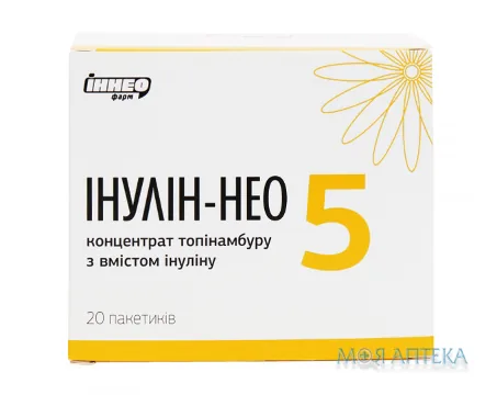 Інулін-Нео 5 порошок 6 г саше №20 зі смаком апельсина