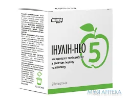 Інулін-Нео 5 порошок 6 г саше №20 зі смаком яблука