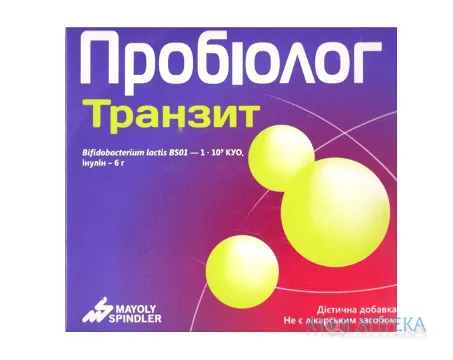 Пробіолог Транзіт порошок для пригот. сусп. пероральн. пакет №30