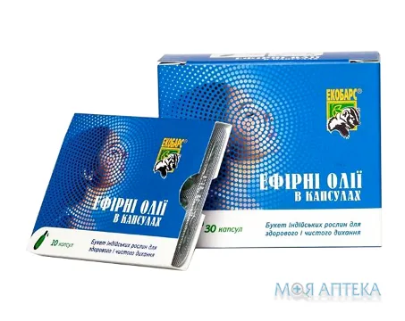 Олії Ефірні В Капсулах Екобарс капс. №30