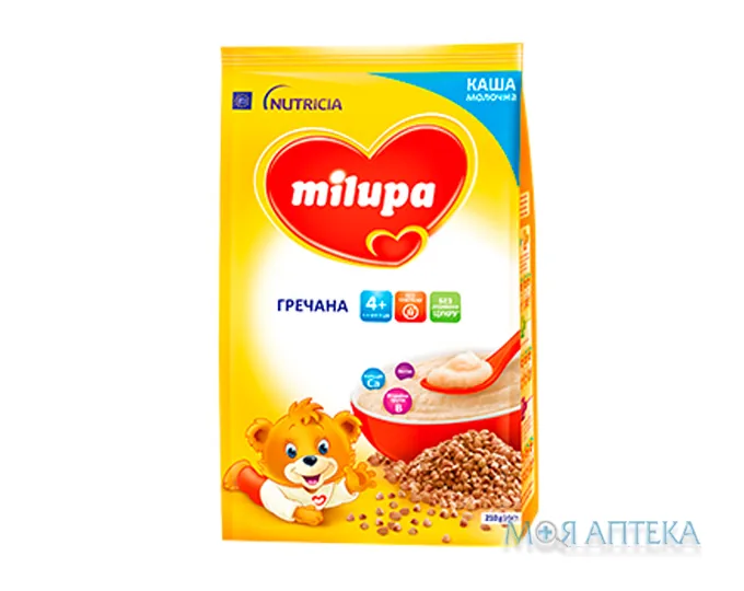 Каша Молочна Milupa (Мілупа) гречана, 210 г