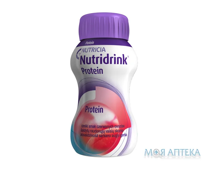 Нутрідрінк (Nutridrink) Протеїн зі смаком лісових ягід 125 мл №4