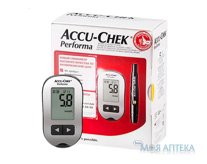 Глюкометр Акку-Чек Перформа (Accu-Chek Performa) виріб №1
