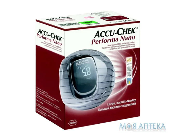 Глюкометр Акку-Чек Перформа Нано (Accu-Chek Active Nano) виріб №1