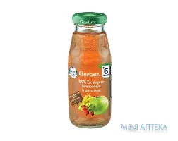 Сік Gerber (Гербер) яблучно-виноград. з шипшиною 175 мл