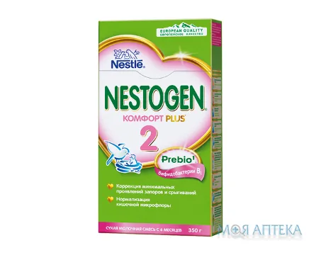 Молочна суміш Нестожен (Nestle Nestogen) 2 Комфорт Plus 350 г