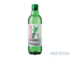 Вода мінеральна питна лікувальна DONAT Mg (Донат) 0,5 л ПЕТ