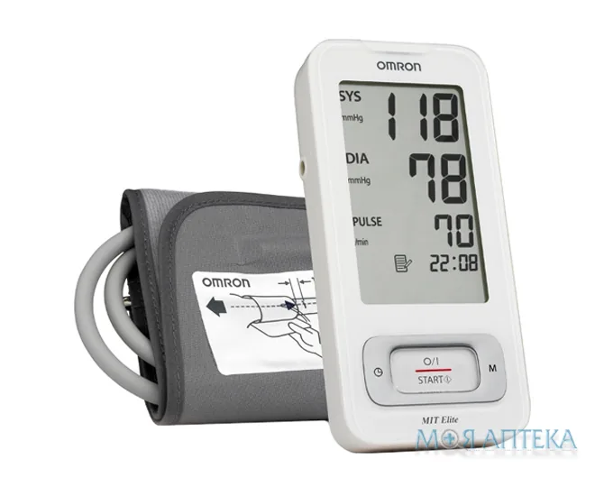 Тонометр Omron (Омрон) автоматичний, MIT Elite (HEM-7300-WE7)