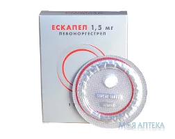Ескапел таблетки по 1,5 мг №1