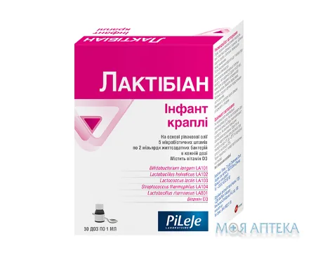 Лактібіан Інфант краплі ор. по 30 мл у флак.
