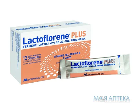 Лактофлорене Плюс пор. перор. пакетик-саше №12