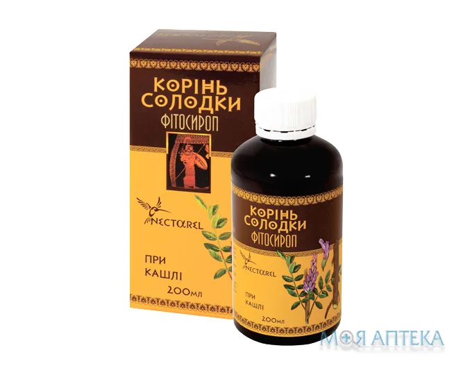 Фітосироп Корінь солодки сироп по 200 мл у флак.