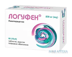 Логуфен табл. в/плів. оболонкою 250 мг блістер №60
