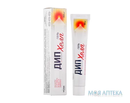 Дип Хелп гель д/суглобів ібупрофен з бодягою 50мл