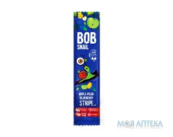 Равлик Боб (Bob Snail) Яблуко-Груша-Чорниця страйпси 14 г