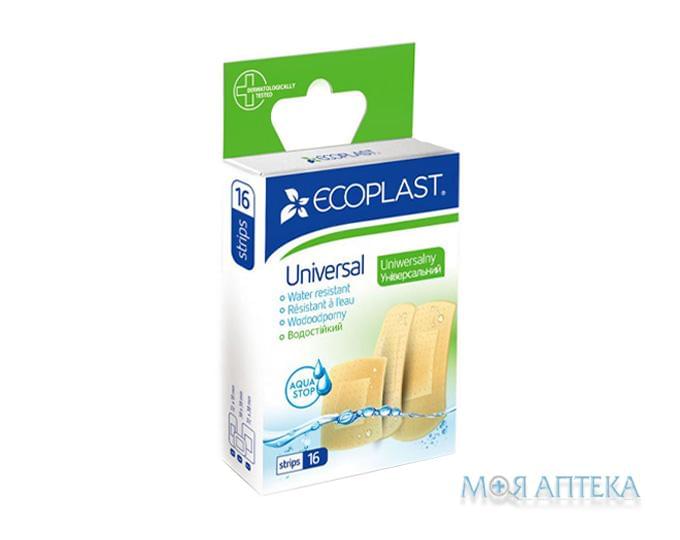Пластырь медицинский Экопласт (Ecoplast) Универсальный набор полимер. №16