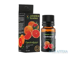 Олія ефірна Aroma Kraina (Арома Країна) грейпфрутова 10 мл