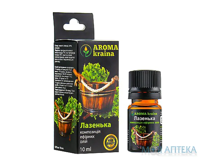 Композиція натуральних олій Aroma Kraina, Лазенька 10мл