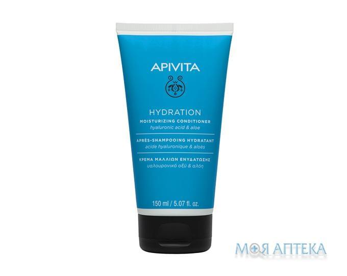 Apivita Hair Care (Апівіта Хеір Кеа) Кондиціонер для всіх типів волосся зволожуючий з гіалуроновою кислотою та алое 150 мл