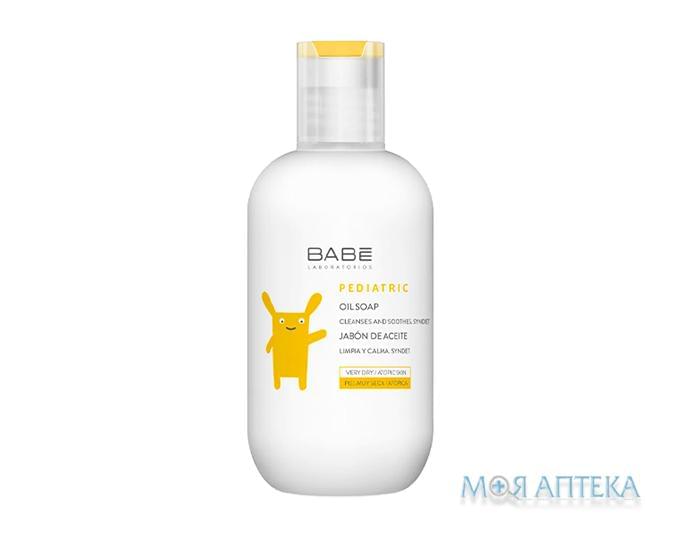 Babe Laboratorios (Бабе Лабораторіос) Pediatric Масляное Мыло с формулой без воды и щелочи 200 мл