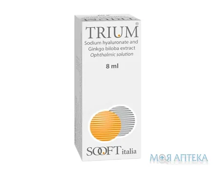 Тріум краплі очні, фл. 8 мл