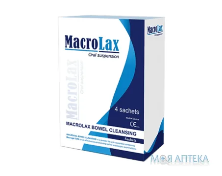 Макролакс пор. д/оральн. р-ну пакет 60 г №4