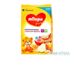 Каша Молочна Milupa (Мілупа) мультизлакова з фруктами 210 г