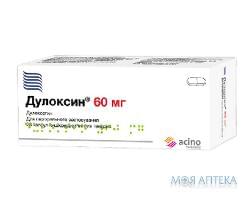 Дулоксин Капс тверді 60 мг н 28 (7*4 блістер)