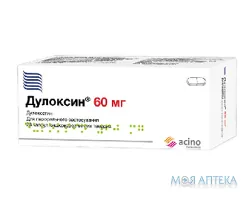 Дулоксин капс. тверд. кишечно-раств. 60 мг блистер №28