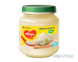 Пюре Milupa (Мілупа) цвітна капуста 125 г