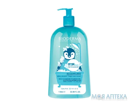 Біодерма АВСДерм (Bioderma ABCDerm) Гель очищуючий 1000 мл
