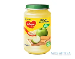 Пюре Milupa (Мілупа) яблуко з печивом 190 г