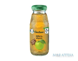 Сік Gerber (Гербер) яблучний 175 мл