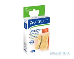 Пластир медичний Екопласт (Ecoplast) Ніжний набір №16