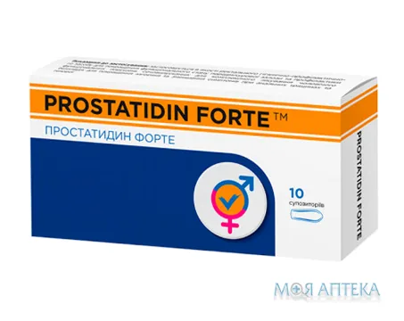Простатидин Форте суп. для вагін. та ректал. застосування №10