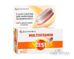 ВИТАМИНЫ ZEST MULTIVITAMIN ТАБЛЕТКИ №30