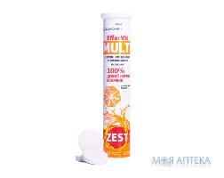 Zest EfferVit Multi (Зест ЕфферВіт Мульті) табл.водорозч. №20