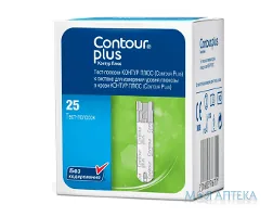 Тест-полоски Contour Plus (Контур Плюс) №25