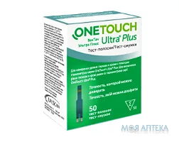 Тест-смужки Ван Тач Ультра Плюс (One Touch Ultra Plus) №50