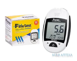 Глюкометр Finetest Auto-Coding Premium виріб №1 + тест-смужки №50