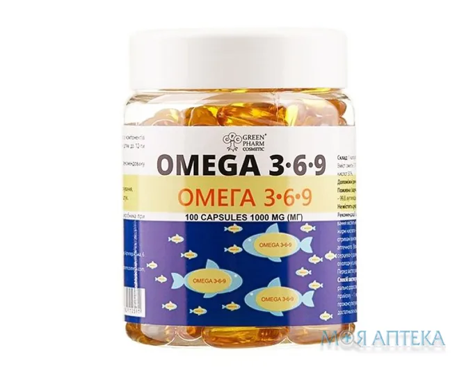 Омега 3-6-9 капс. м`які 1000 мг №100