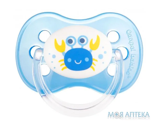 Пустушка Canpol Babies (Канпол Бебіс) 22/410 Nature силіконова кругла 0-6 міс. №1