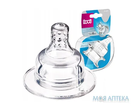 Соска силіконова Canpol Babies (Канпол Бебіс) 18/753 Lovi динамічна для каші №2