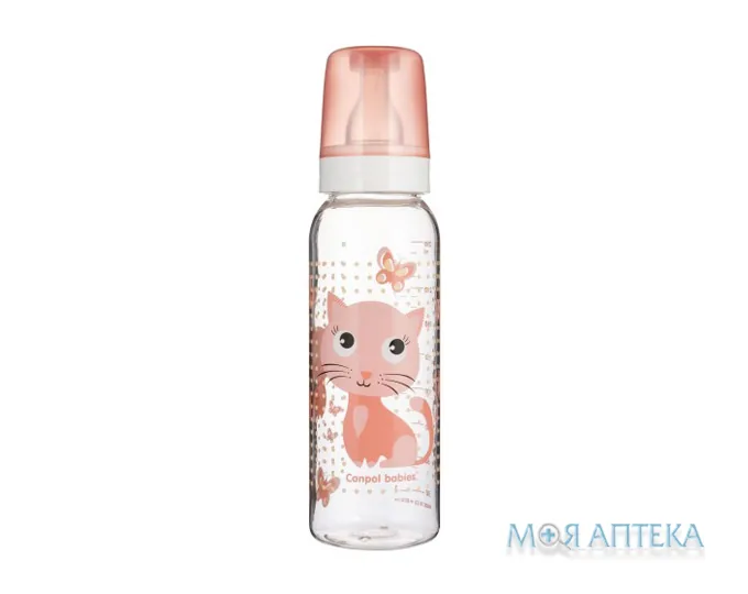 Пляшечка Canpol Babies (Канпол Бебіс) 11/841 трітанова 250 мл з ручками №1