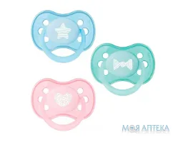 Пустушка Canpol Babies (Канпол Бебіс) 22/424 Pastelove силіконова кругла 18+ міс. №1