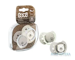 Пустушка Canpol Lovi (Канпол Лові) 22/862 Buddy bear динамічна силіконова 0-2 міс №2